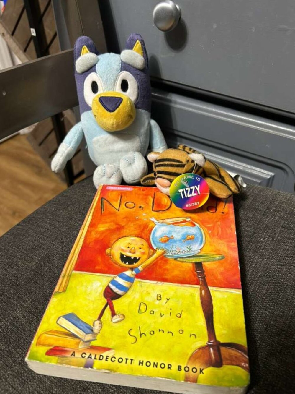 Bluey Plush + Ty Beanie + No, David! Book Bundle 🧸📚✨